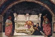 Luca Signorelli Lamentation over the Dead Christ with Sts Parenzo and Faustino painting